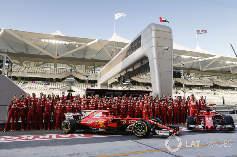 Ferrari Team photo