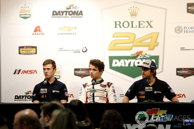 #23 United Autosports Ligier LMP2: Phil Hanson, Lando Norris, Fernando Alonso