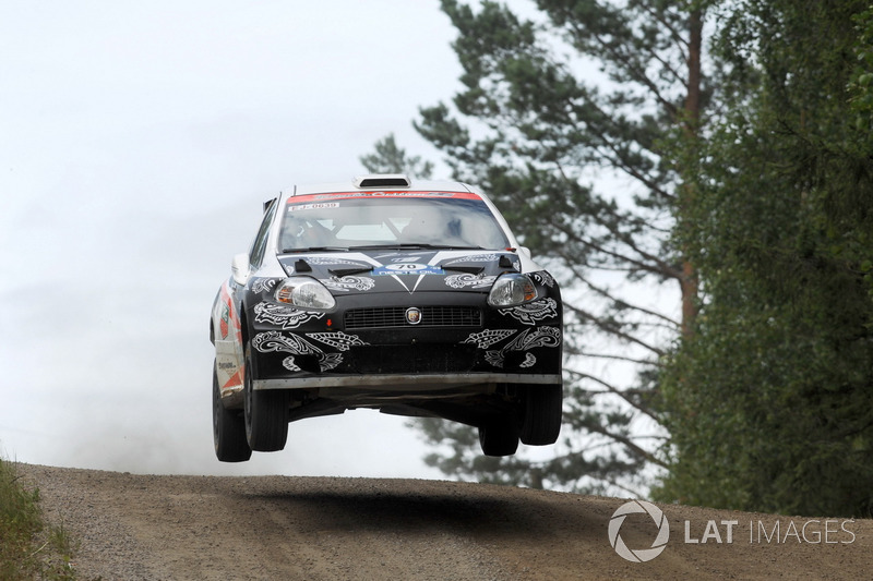 Kimi Räikkönen, Kaj Lindström, Fiat Abarth Grande Punto S2000