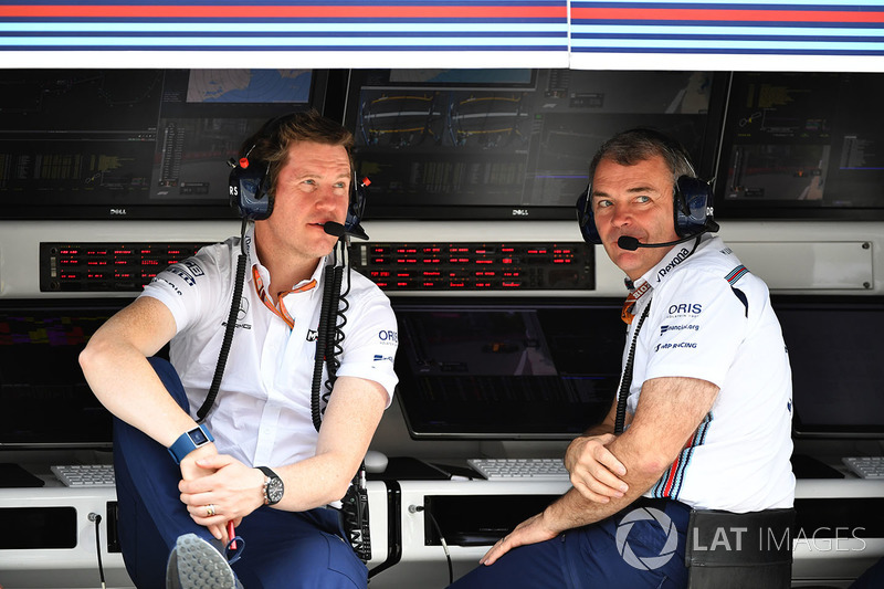 Rob Smedley, Williams Head of Vehicle Performance, Dave Reading, Williams