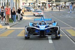 Sébastien Buemi en action dans les rues de Zürich