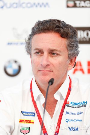 Alejandro Agag, CEO, Formula E, in the press conference