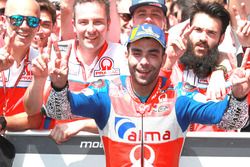 Second place Danilo Petrucci, Pramac Racing