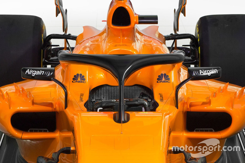 McLaren MCL33 halo detail