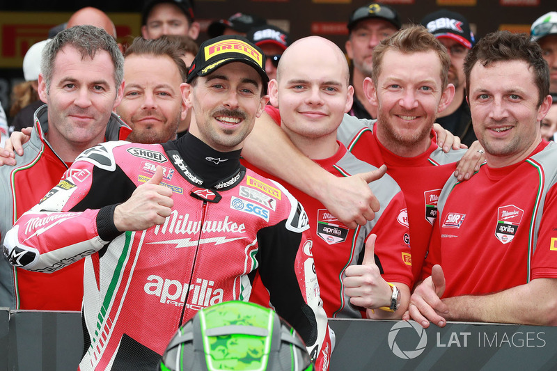 Eugene Laverty, Milwaukee Aprilia