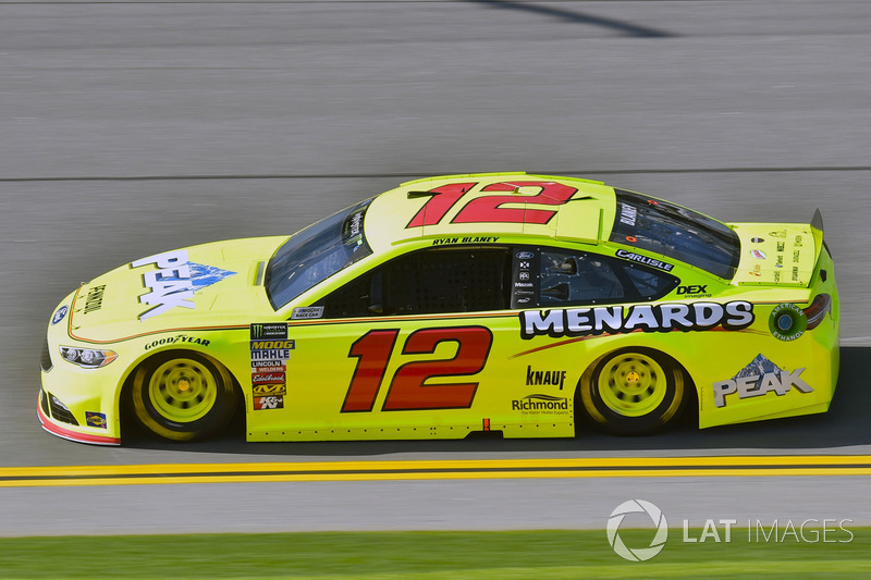 Ryan Blaney, Team Penske, Menards/Peak Ford Fusion