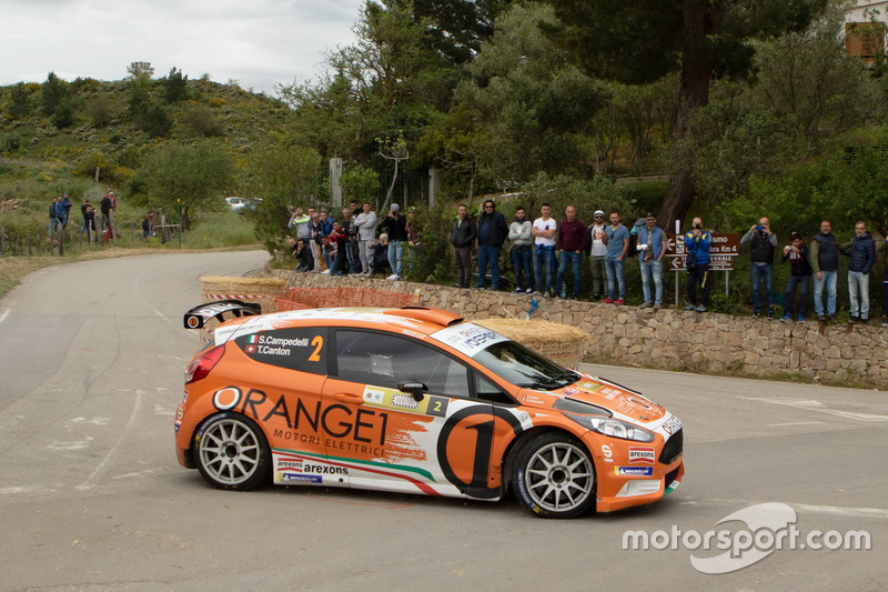 Simone Campedelli,Tania Canton, Ford Fiesta R5, Orange1 Racing