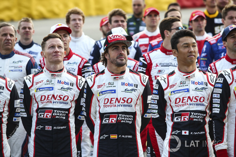 #8 Toyota Gazoo Racing Toyota TS050: Sébastien Buemi, Kazuki Nakajima, Fernando Alonso