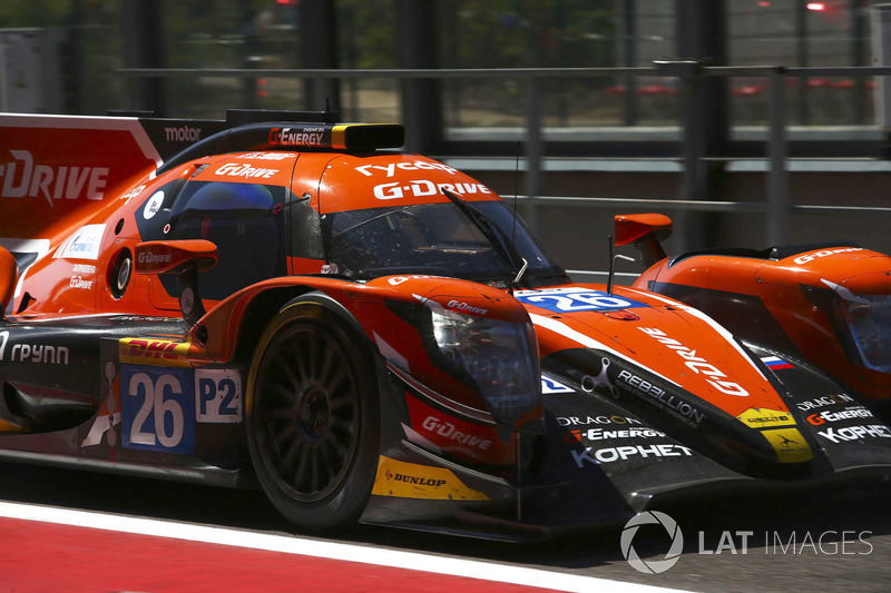 #26 G-Drive Racing Oreca 07: Roman Rusinov, Jean-Eric Vergne, Andrea Pizzitola