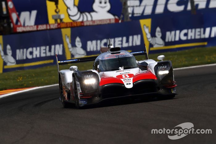 #8 Toyota Gazoo Racing Toyota TS050: Sébastien Buemi, Kazuki Nakajima, Fernando Alonso