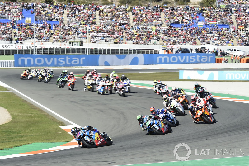 Alex Marquez, Marc VDS, leads