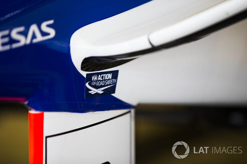 FIA Action for Road Safety sticker