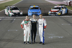 Thed Björk, Polestar Cyan Racing, Volvo S60 Polestar TC1, Norbert Michelisz, Honda Racing Team JAS,