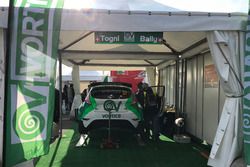 Lo stand di Ivan Ballinari e Andrea Sacha Togni al Monza Rally Show