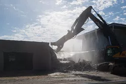 Demolición del Paddock