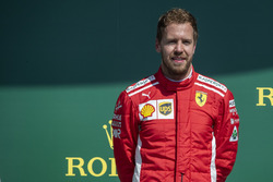 Sebastian Vettel, Ferrari sur le podium