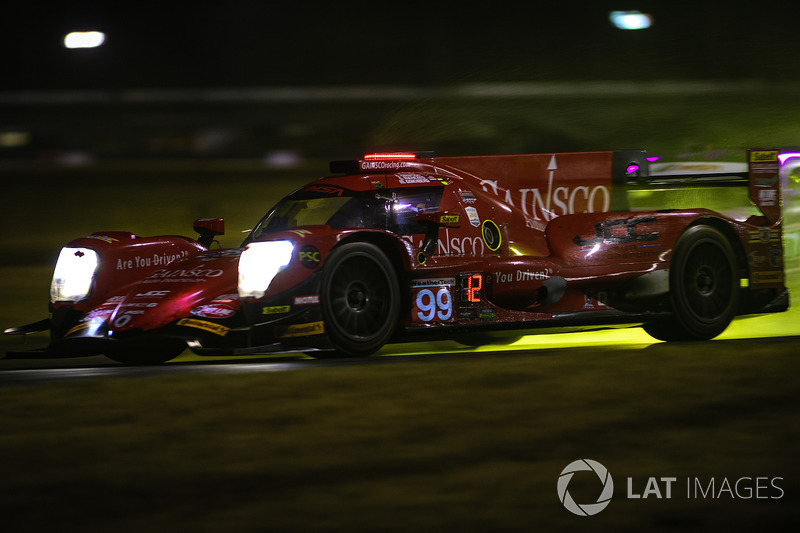 #54 CORE autosport ORECA LMP2, P: Jon Bennett, Colin Braun, Romain Dumas, Loic Duval rain