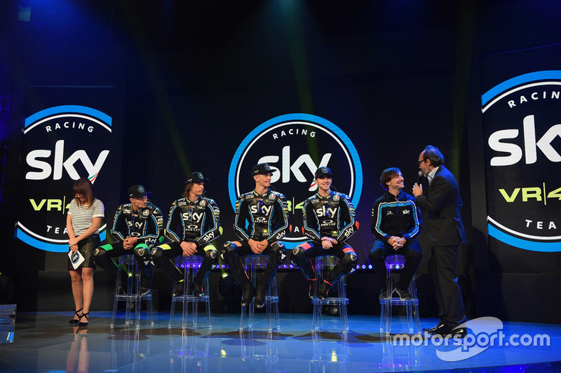 Peluncuran skuat Sky Racing Team VR46 musim 2018