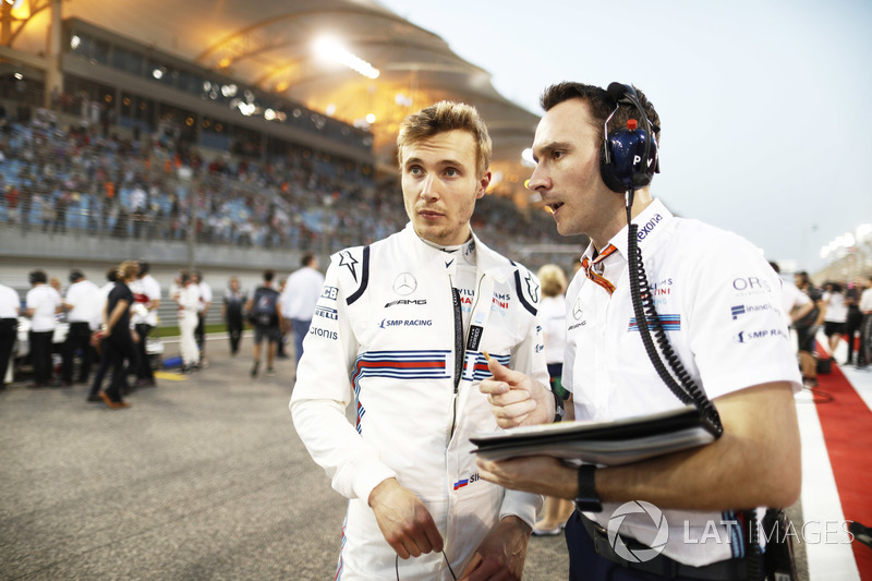 Sergey Sirotkin, Williams Racing, on the grid