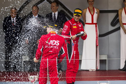 Podium : Antonio Fuoco, Charouz Racing System, Louis Deletraz, Charouz Racing System