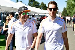 Fernando Alonso, McLaren ve Stoffel Vandoorne, McLaren