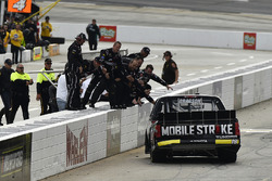 Race winner Noah Gragson, Kyle Busch Motorsports Toyota