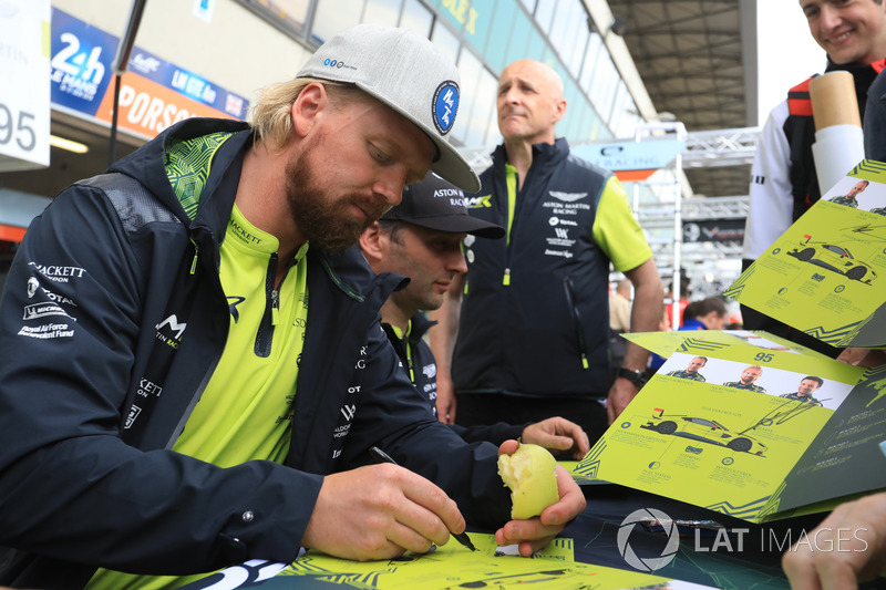 #95 Aston Martin Racing Aston Martin Vantage AMR: Nicki Thiim