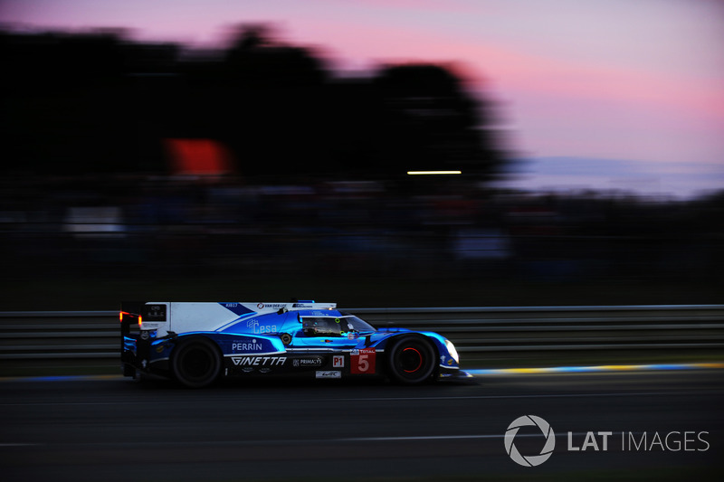 #5 CEFC TRSM RACING Ginetta G60-LT-P1: Charles Robertson, Michael Simpson, Leo Roussel