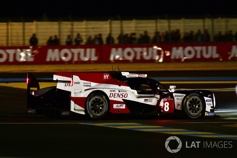 #8 Toyota Gazoo Racing Toyota TS050: Sébastien Buemi, Kazuki Nakajima, Fernando Alonso
