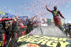 Race winner Martin Truex Jr., Furniture Row Racing, Toyota Camry 5-hour ENERGY/Bass Pro Shops