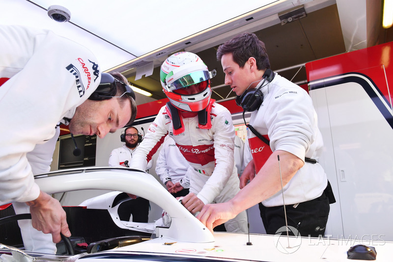 Antonio Giovinazzi, Sauber