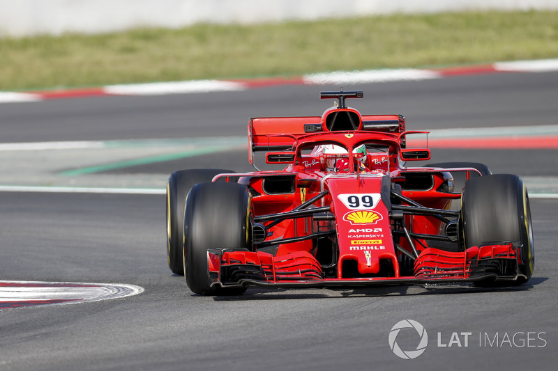 Antonio Giovinazzi, Ferrari SF71H