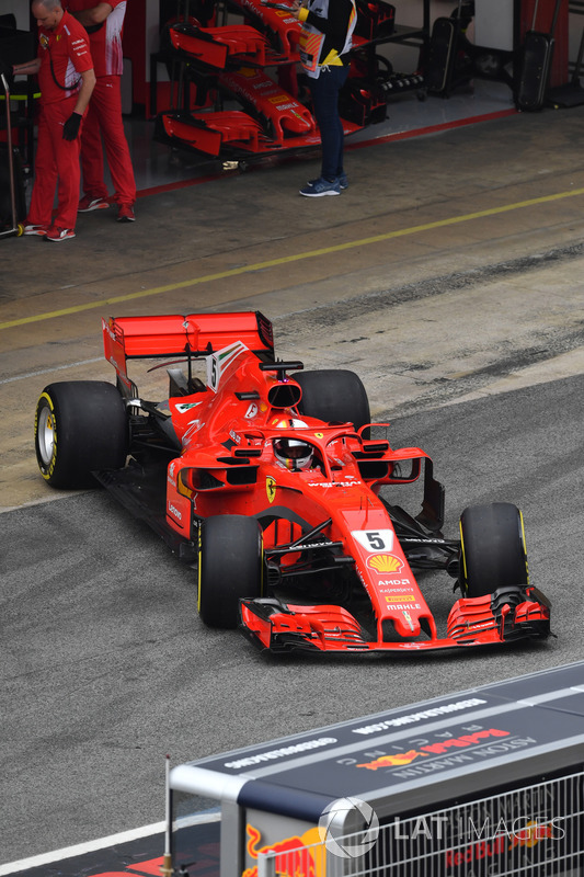 Sebastian Vettel, Ferrari SF71H