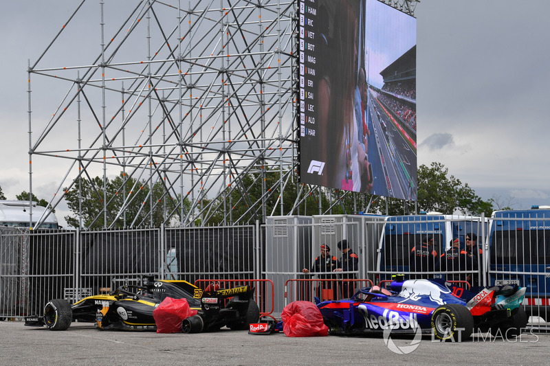 A nagy baleset és a végeredmény - F1 2018
