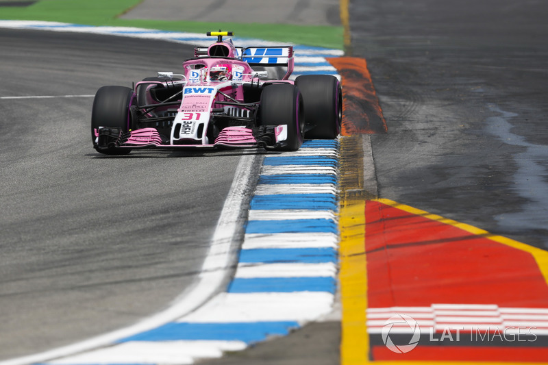 15: Esteban Ocon, Force India VJM11, 1'13.720