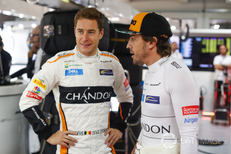 Stoffel Vandoorne, McLaren, Fernando Alonso, McLaren