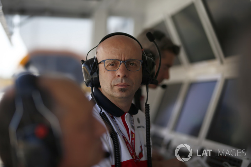Simone Resta, diseñador de Sauber