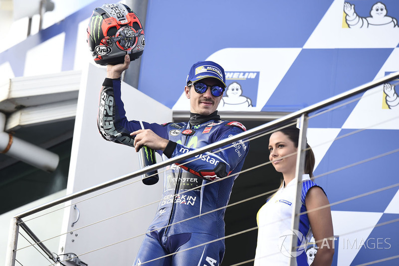 Podium: third place Maverick Viñales, Yamaha Factory Racing