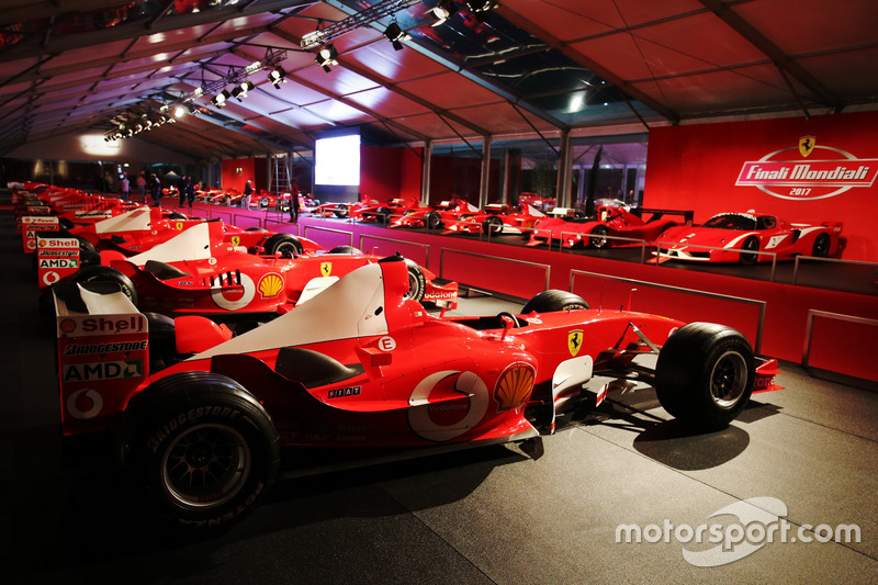 Une exposition de Ferrari F1