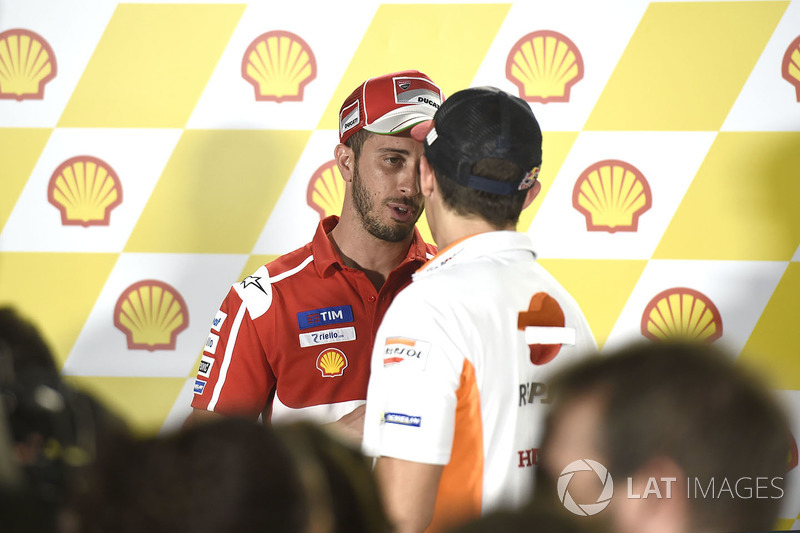 Marc Marquez, Repsol Honda Team, Andrea Dovizioso, Ducati Team