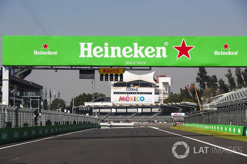Detalle del circuito del Autódromo Hermanos Rodríguez