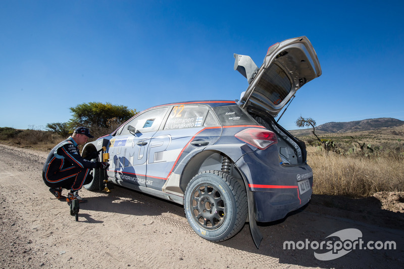 Jari Huttunen, Antti Linnaketo, Hyundai Motorsport, Hyundai i20 R5