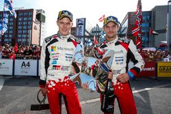 Winners Ott Tanak, Martin Järveoja, Toyota Yaris WRC, Toyota Gazoo Racing