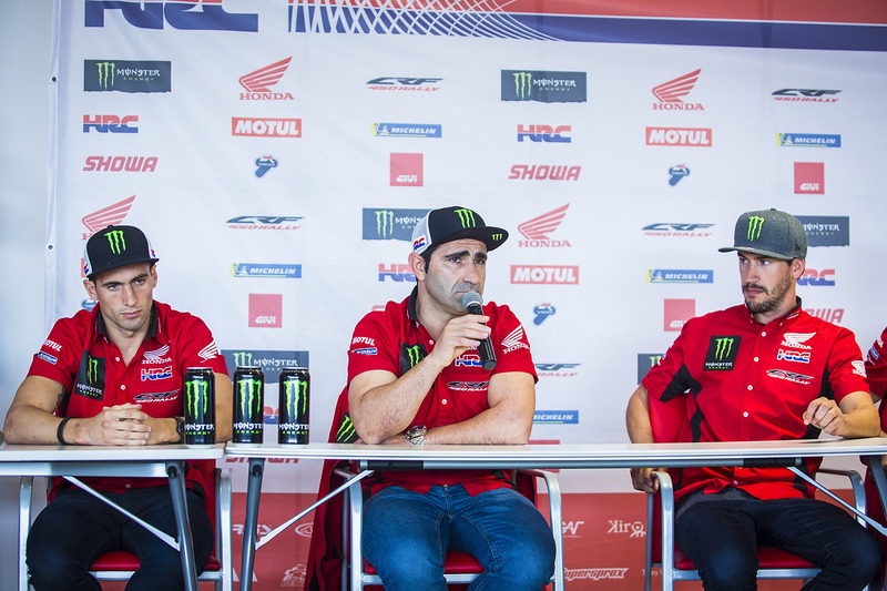 Presentación Monster Energy Honda Team