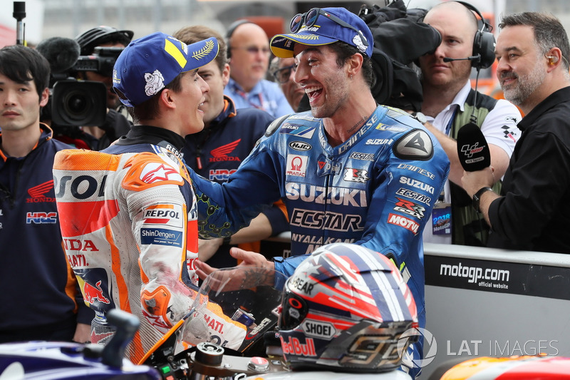 Marc Marquez, Repsol Honda Team, Andrea Iannone, Team Suzuki MotoGP