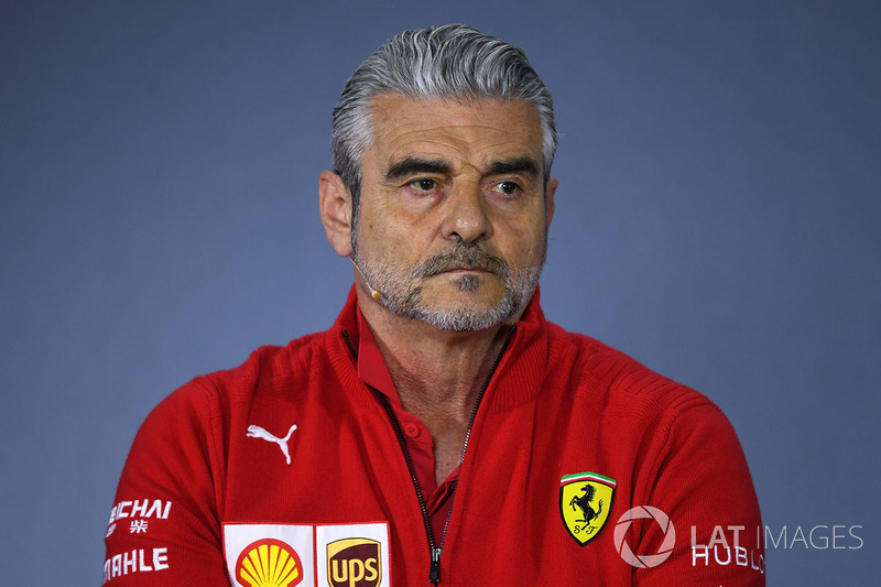 Maurizio Arrivabene, Ferrari Team Principal in the Press Conference