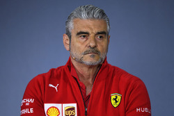 Maurizio Arrivabene, Ferrari Team Principal in the Press Conference