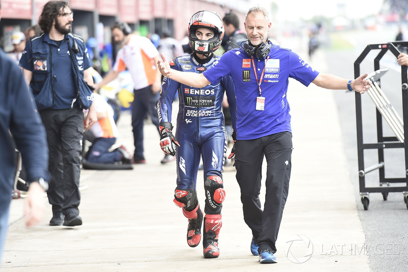 Маверік Віньялес, Yamaha Factory Racing, Вілко Зеленберг, відкладання старту гонки
