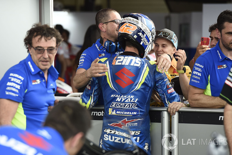 Third place Alex Rins, Team Suzuki MotoGP, Rodrigo