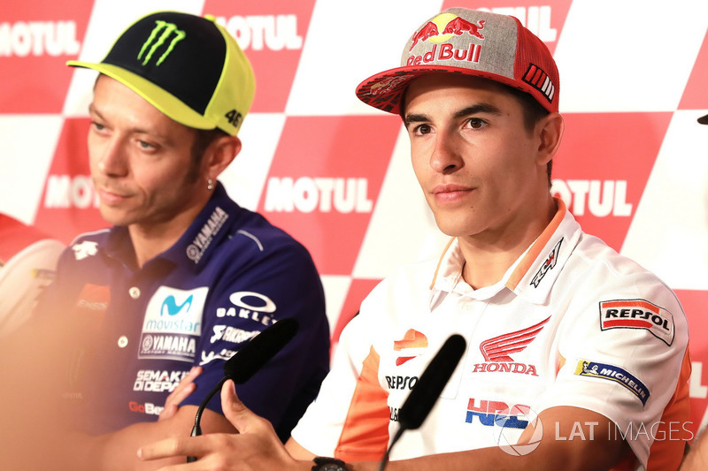 Press Conference, Marc Marquez, Repsol Honda Team, Valentino Rossi, Yamaha Factory Racing